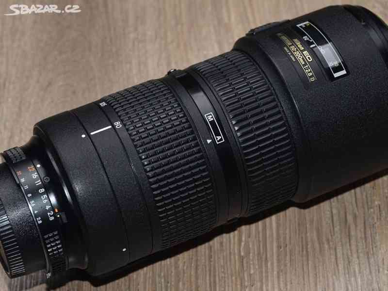 Nikon AF Nikkor 80-200mm 1:2.8 D ED **f/2,8 FX - foto 6