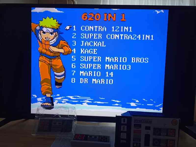 Hry až 620 her nové,malé, bezdrátové 2 ovladače - foto 2