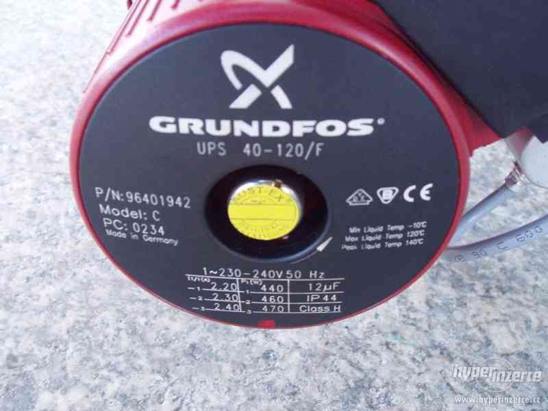 Grundfos UPS 40-120,  400 V - foto 1