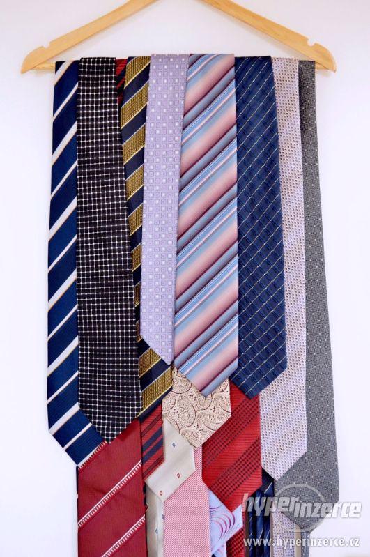 Značkové kravaty (Blažek, Pierre Cardin, Hedva, Vannucci). - foto 1