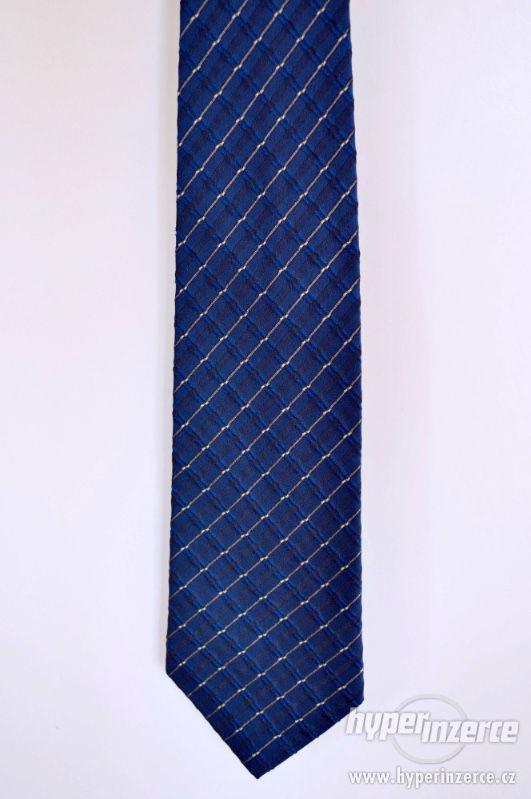 Značkové kravaty (Blažek, Pierre Cardin, Hedva, Vannucci). - foto 6