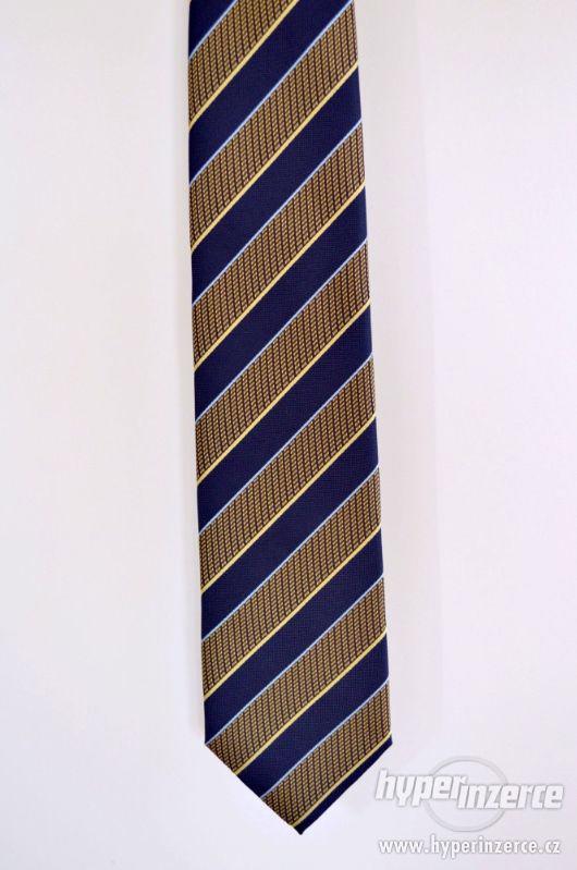 Značkové kravaty (Blažek, Pierre Cardin, Hedva, Vannucci). - foto 12