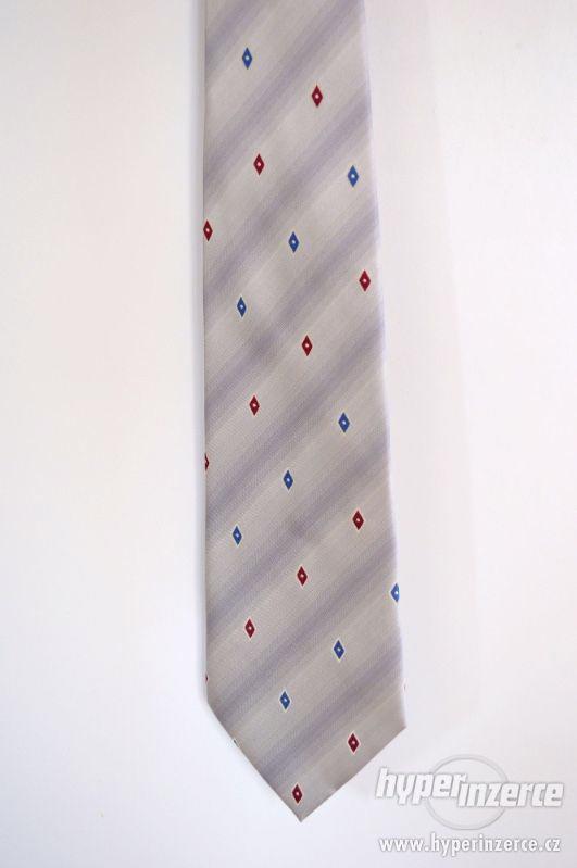 Značkové kravaty (Blažek, Pierre Cardin, Hedva, Vannucci). - foto 15