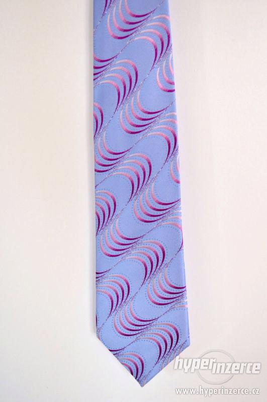 Značkové kravaty (Blažek, Pierre Cardin, Hedva, Vannucci). - foto 16