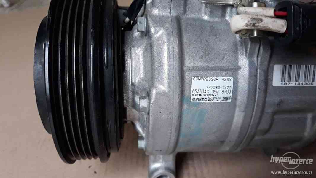 Kompresor klimatizace Mercedes W176 W246 CLA 6SAS16C - foto 9