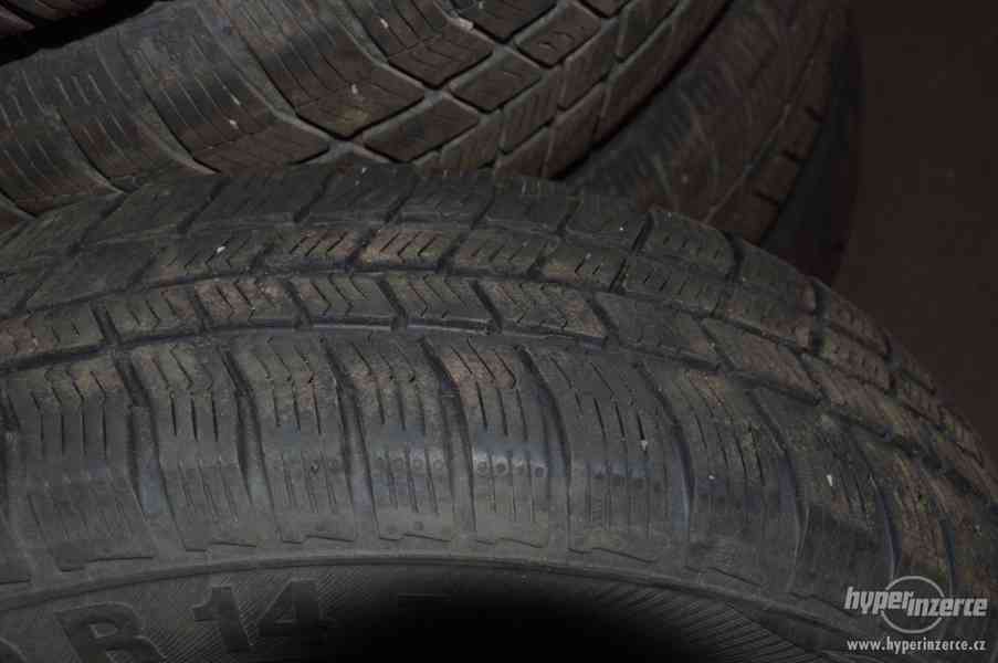 Plechové disky pro škoda fabia včetně zimních pneu - foto 3