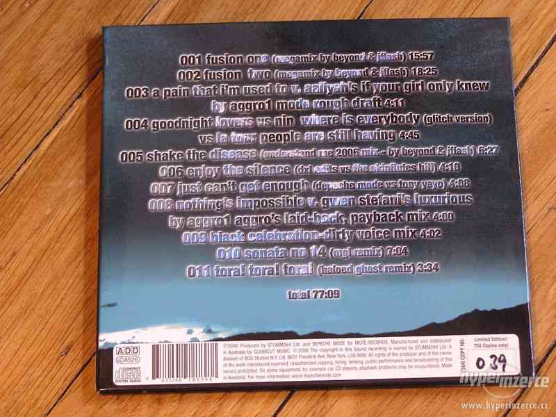 CD Depeche Mode - the fussions 2006 Limited - foto 2