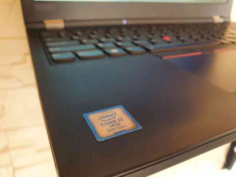 Lenovo ThinkPad P52, i7-8850H, 16GB, 512SSD, záruka 12m - foto 4