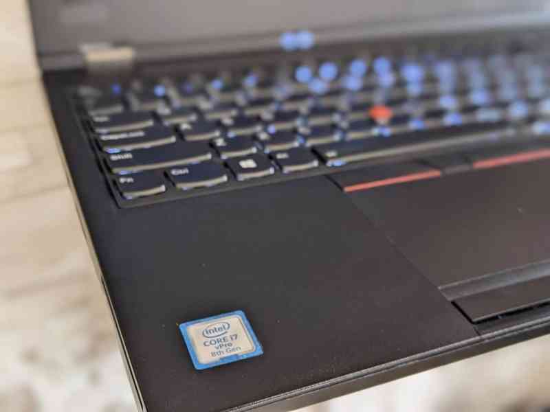 Lenovo ThinkPad P52, i7-8850H, 16GB, 512SSD, záruka 12m - foto 2