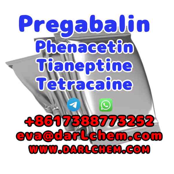 pregabalin Phenacetin Tetracaine raw Powder 148553-50-8 Low  - foto 2
