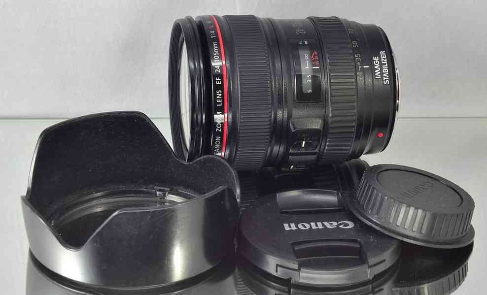 Canon EF 24-105mm f/4L IS USM **full-frame-formát - foto 3
