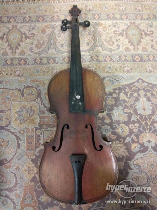 Staré housle na způsob Giovan Paolo Maggini - foto 2