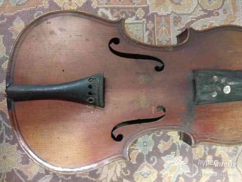 Staré housle na způsob Giovan Paolo Maggini - foto 3