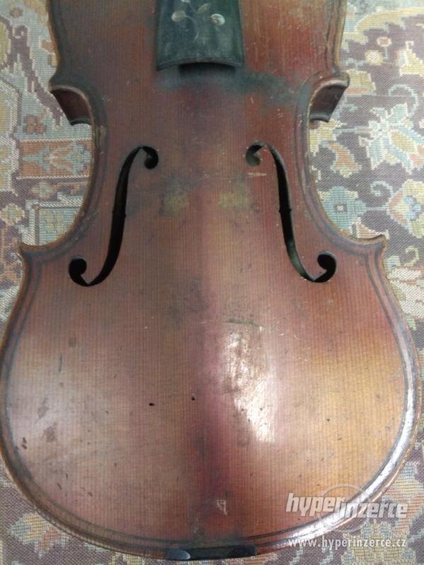 Staré housle na způsob Giovan Paolo Maggini - foto 4