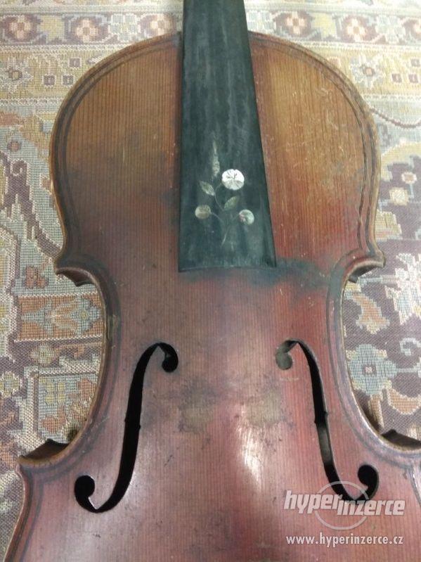 Staré housle na způsob Giovan Paolo Maggini - foto 5