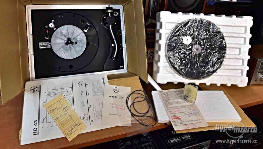 Gramofon Tesla HC 43 - nepoužitý - foto 1