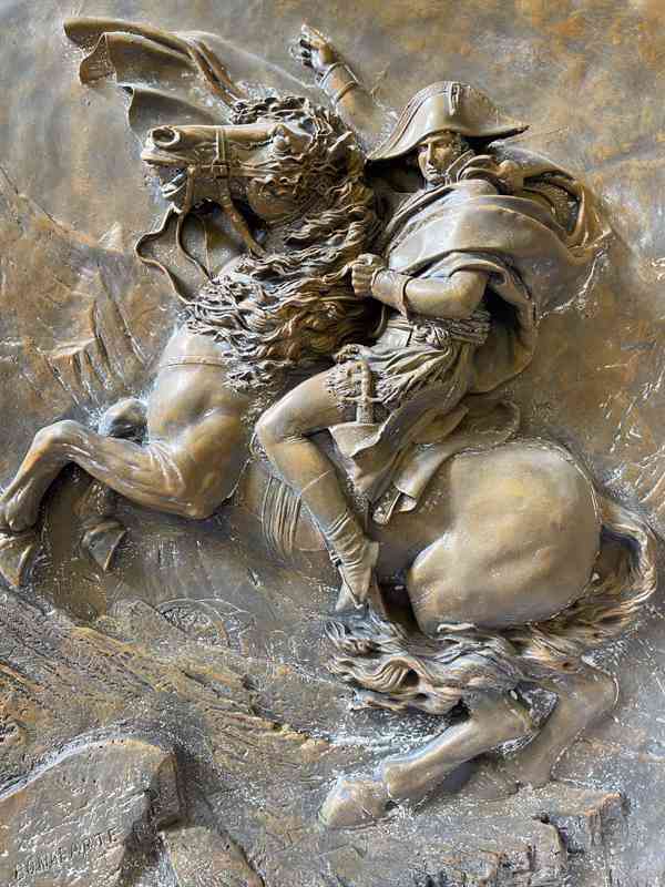 Napoleon Bonaparte na koni - nástěnná dekorace - foto 2