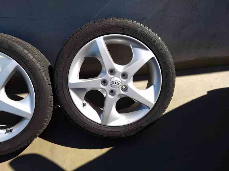 alu kola Kia Ceed 7x17ET51 5x114,3 225/45R17 letní pneu 7mm - foto 4