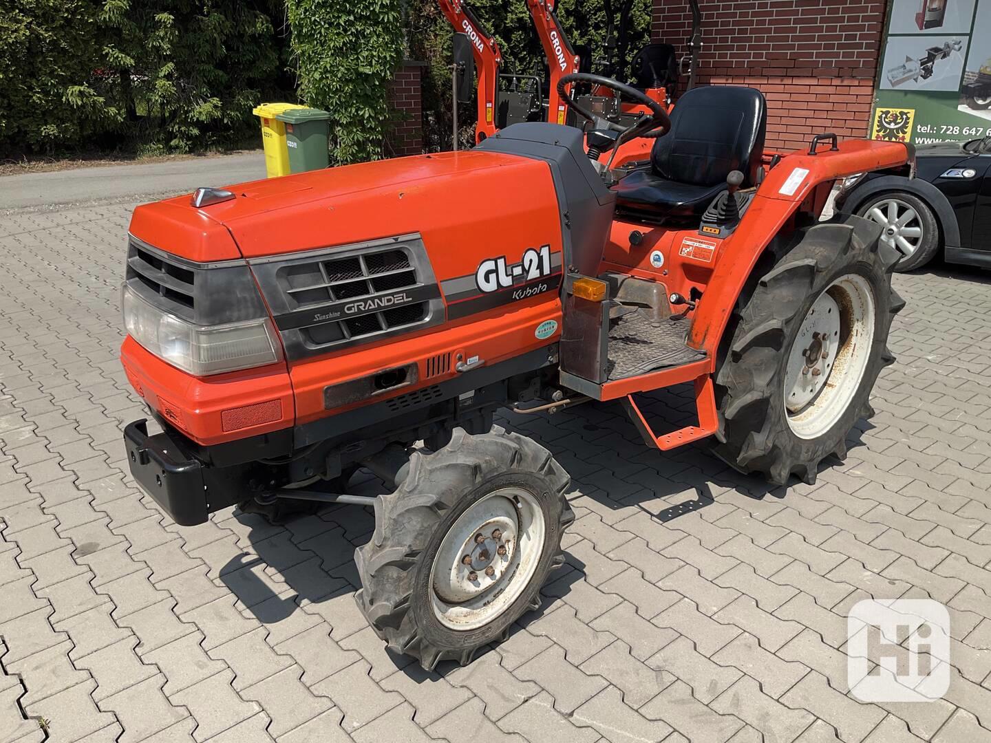 Traktor Kubota GL-21, výkon 21 Hp, pohon 4x4 - foto 1