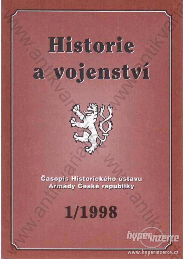 Historie a vojenství 1/1998 - foto 1