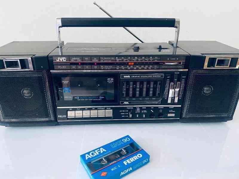 Radiomagnetofon JVC PC - 30, rok 1987 - foto 7