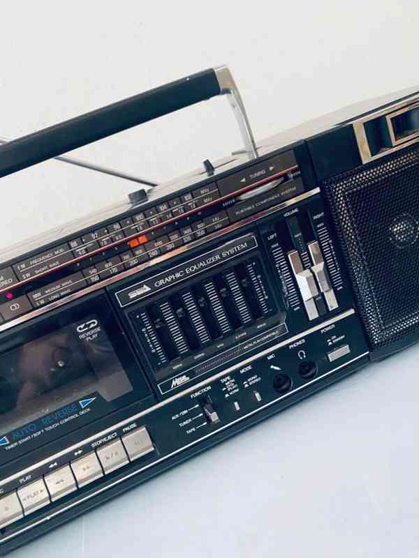 Radiomagnetofon JVC PC - 30, rok 1987 - foto 8