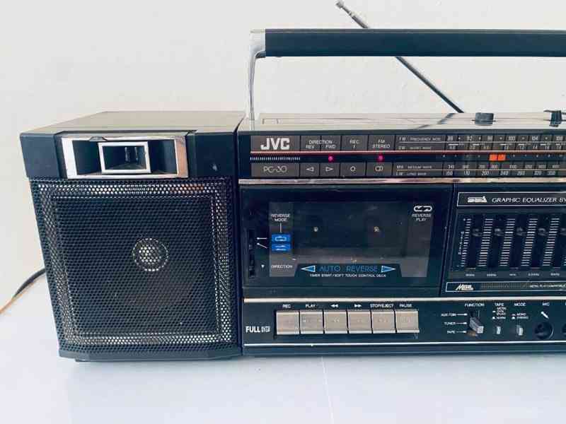 Radiomagnetofon JVC PC - 30, rok 1987 - foto 6