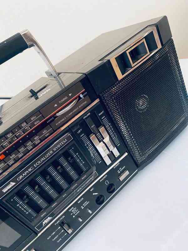 Radiomagnetofon JVC PC - 30, rok 1987 - foto 15