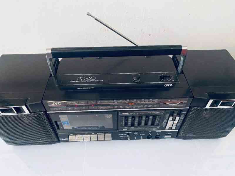 Radiomagnetofon JVC PC - 30, rok 1987 - foto 14