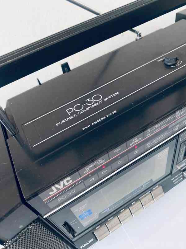 Radiomagnetofon JVC PC - 30, rok 1987 - foto 9