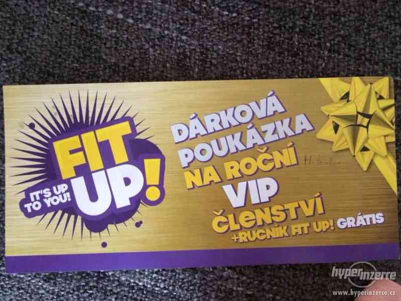 Roční VIP členství do fitness FIT UP! - foto 1