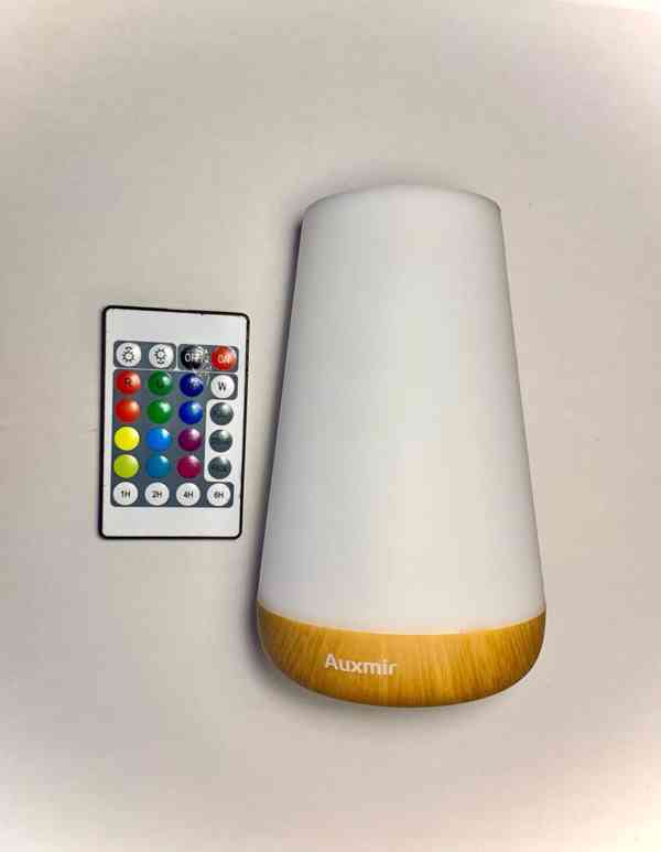 LED lampa Auxmir – 13 barev, dotykové ovládání, dálkový ovla - foto 2