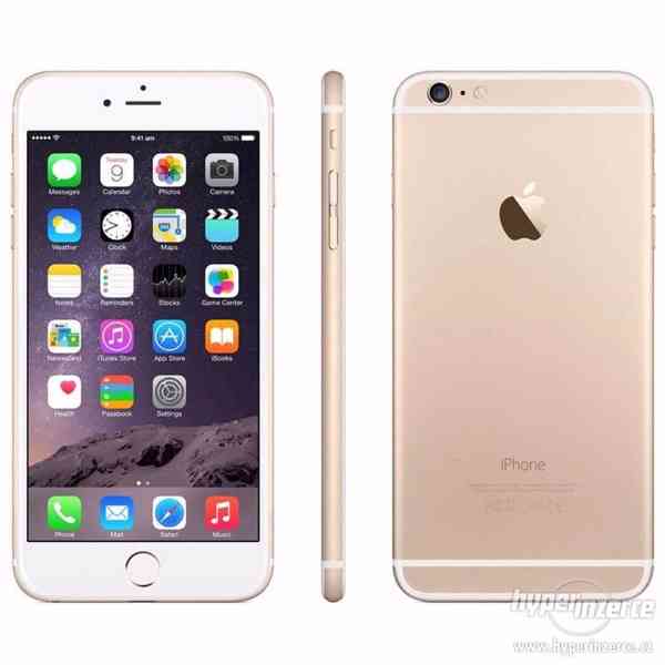Apple iPhone 6 PLUS 64 GB(gold) zlatý luxusní, top stav+obal - foto 5