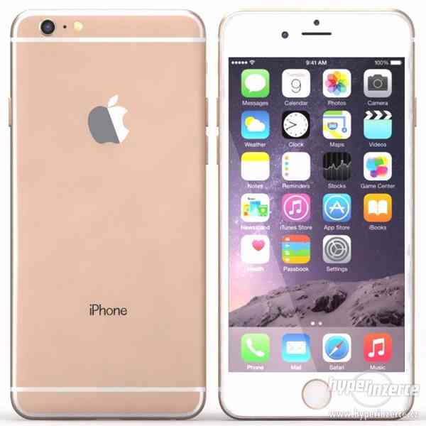 Apple iPhone 6 PLUS 64 GB(gold) zlatý luxusní, top stav+obal - foto 9