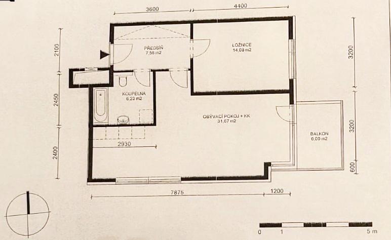 Novostavba 2+kk, 65 m2, Pod Kavalírkou, Praha 5 – Košíře - foto 7