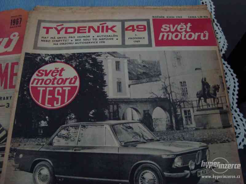 Časopisy "Svět motorů", r.1967,68,69,70, 76,77 - foto 2