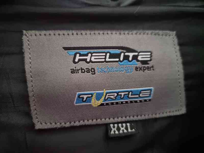 Airbagová bunda Helite Roadster hnědá kožena, XXL - foto 2