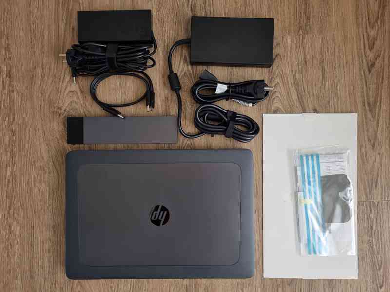 HP Zbook 15 G3 + HP Thunderbolt 3 dock - foto 1