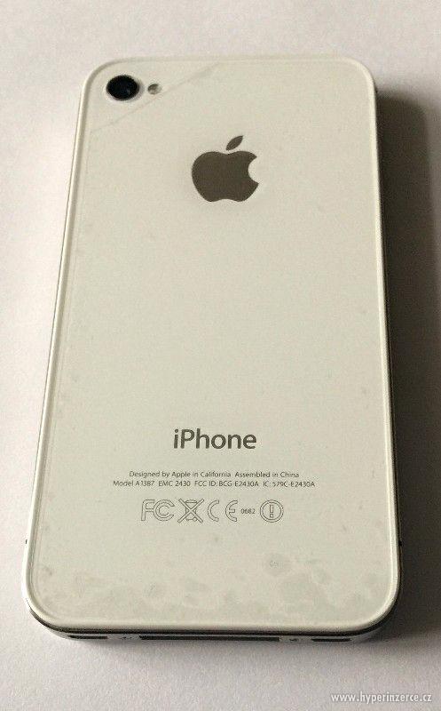 Apple iPhone 4S 32 Gb White TOP STAV/osobní předání Praha - foto 3