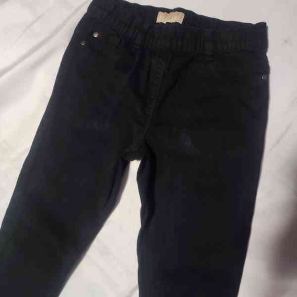 Dětské černé džíny, vel. 158 - foto 2