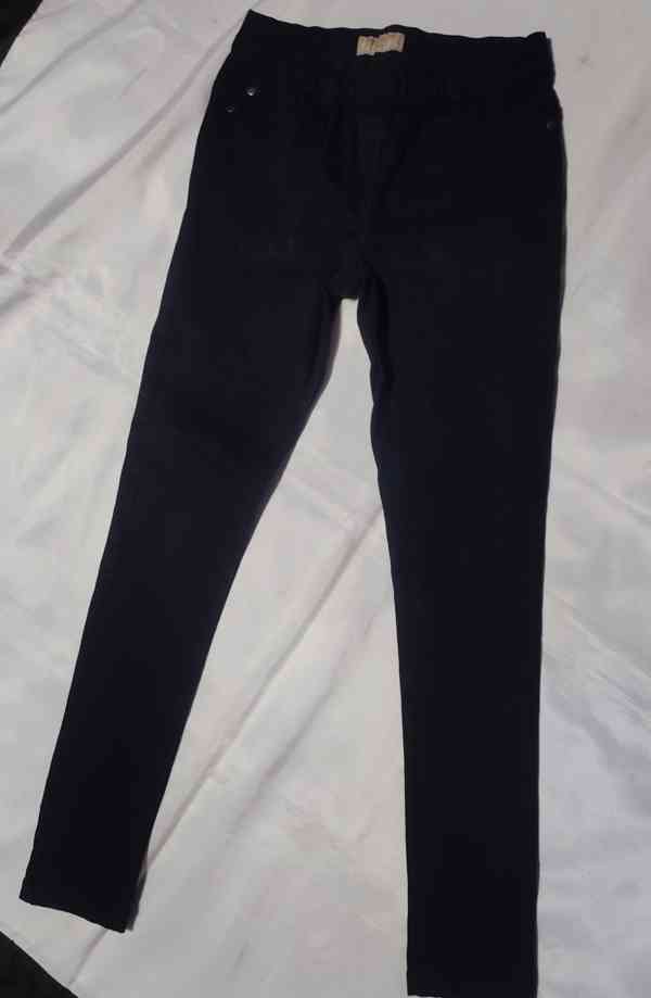 Dětské černé džíny, vel. 158