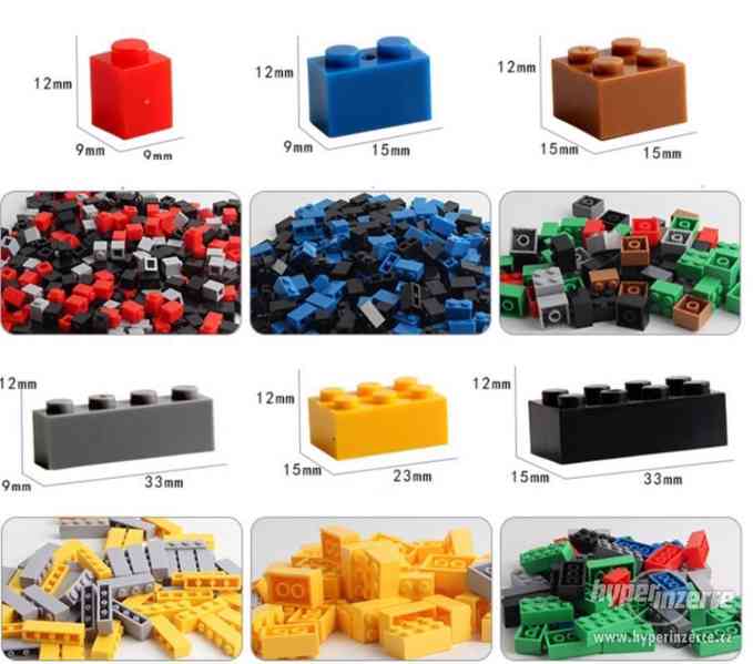 LEGO - 1000 nových kostiček - doprava zdarma! - foto 2