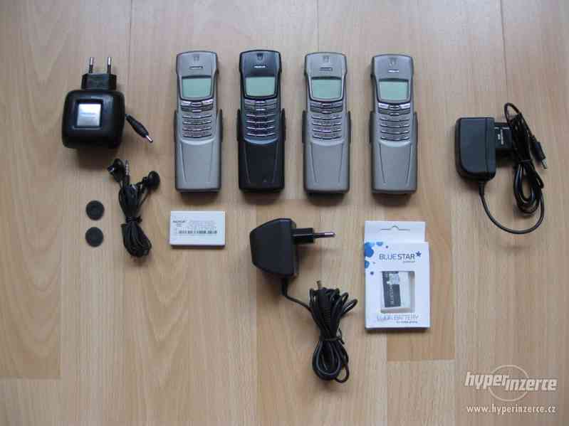 Nokia 8910 - telefony z r.2002 s titanovými kryty od 1.450Kč - foto 1