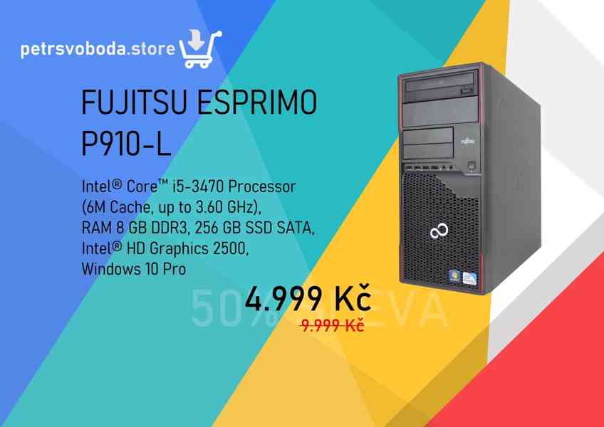 PC Fujitsu-Esprimo P910-L za 4.999 Kč nebo na splátky - foto 1