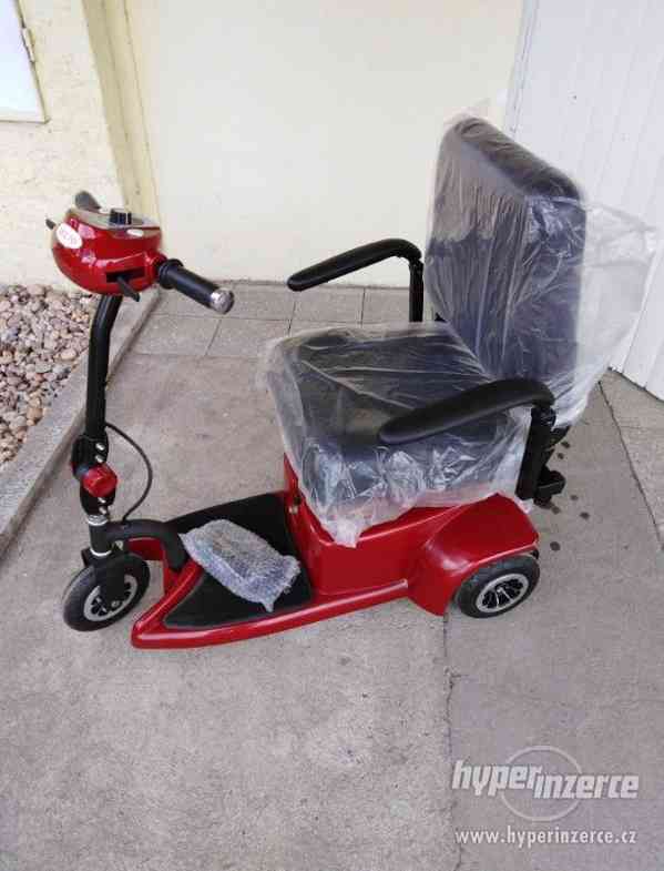 Elektrický invalidní vozík,skutr pro seniory - foto 2
