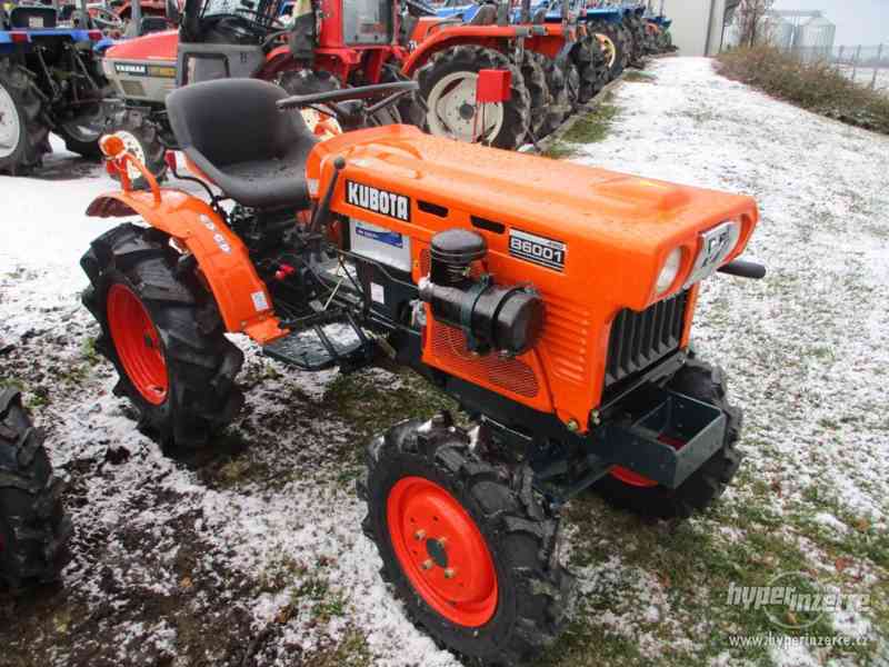 Malotraktor Kubota B6001 4WD plně zrepasovaný - foto 1