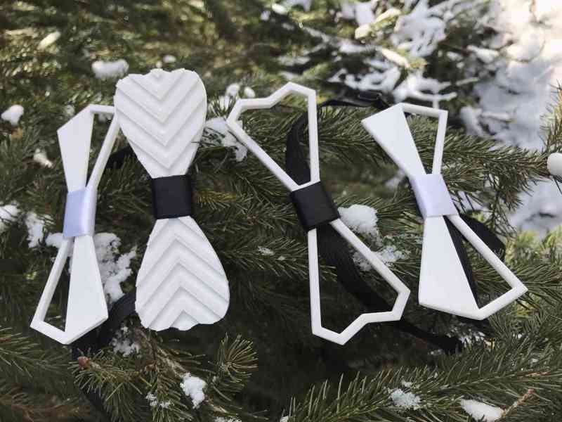 Plesové motýlky z 3D tiskárny, tisk dárků na zakázku - foto 6