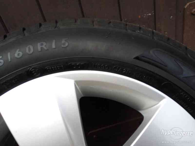 185/60R15 alu kola škoda fabia III rapid 6x15 5x100 ET38 - foto 10