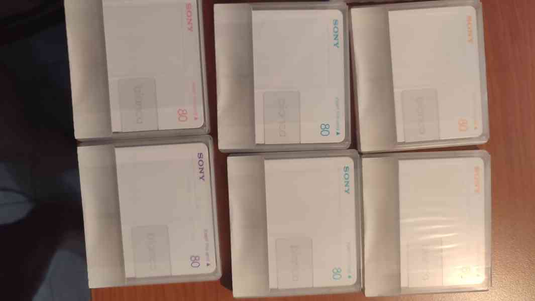 Nabízím dnes již v tomto stavu vzácné nosiče MiniDisc Hi-MD - foto 3