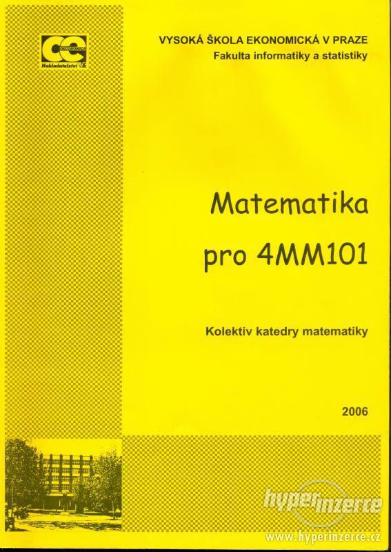 Matematika pro 4MM101 - foto 1